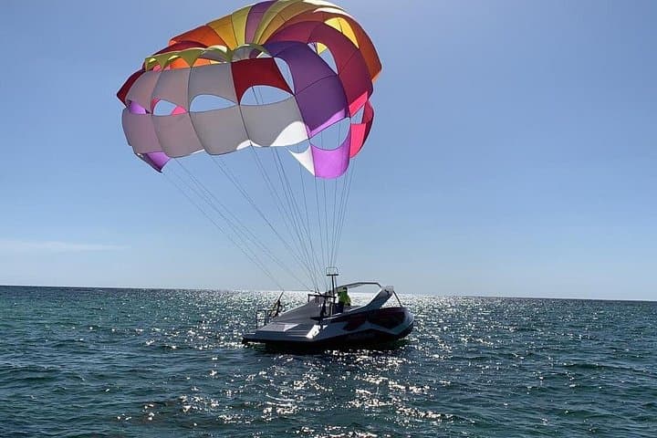 Parasailing Over Punta Cana: Aerial Views of Bávaro's Coral Coast photo 3