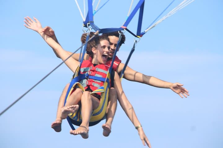 Private Parasailing at Rhodes' Elli Beach — Aerial Views of Mandraki & Monte Smith photo 4