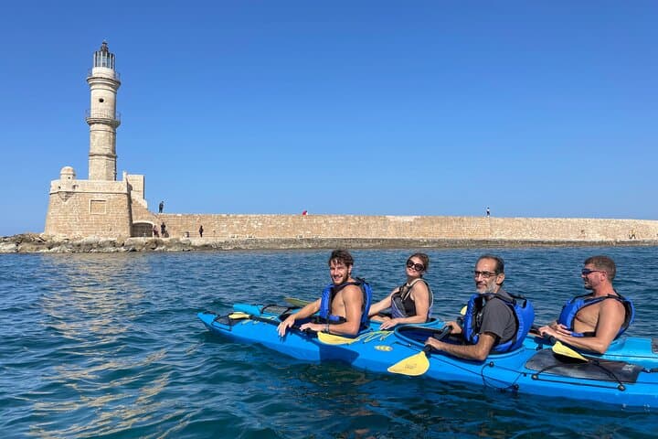 Sea Kayak Tour: Paddle Chania’s Venetian Harbor to Lazaretta Island photo 3
