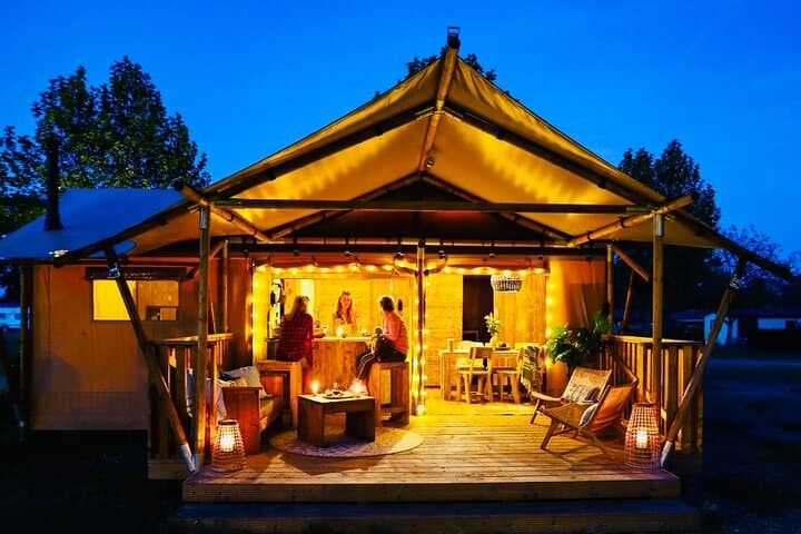 Overnight Yala Safari: Luxury Tented Camping & Leopard 4x4 from Ella