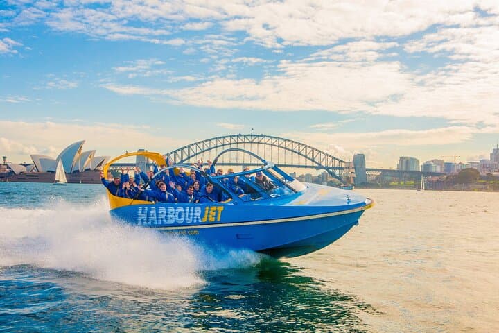 Sydney Harbour Jet Boat Ride: 30-Minute Jet Blast Adventure