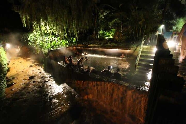 Night Tour to Poça da Beija — Thermal Baths, Dinner & Caves in Furnas photo 2