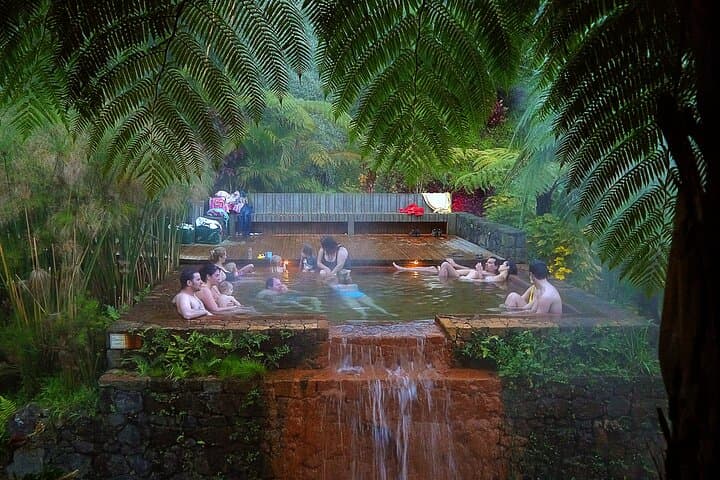 Night Tour to Poça da Beija — Thermal Baths, Dinner & Caves in Furnas photo 3