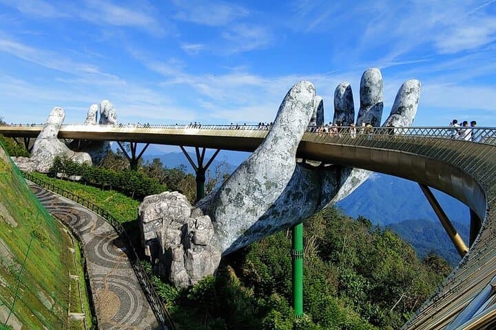 Golden Bridge, Ba Na Hills & Marble Mountains: Full-Day Private Tour from Da Nang photo 5