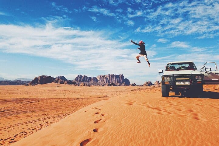Two-Day Petra & Wadi Rum Odyssey from Jerusalem: Jeep Safari, Glamping & Aqaba Beaches photo 2