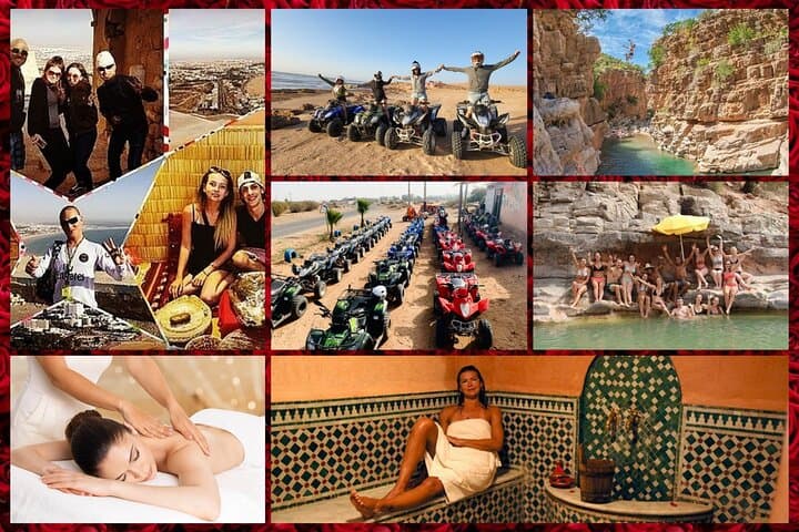 Agadir Full-Day Adventure: City Tour, Quad Biking, Paradise Valley & Hammam photo 1