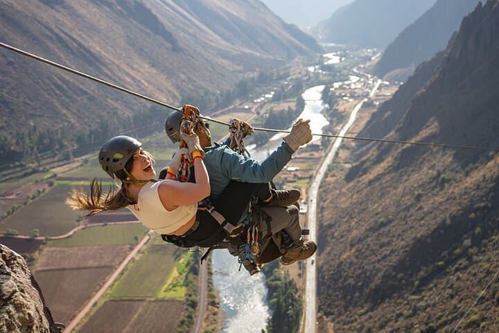 Zip Line and Via Ferrata in Peru's Sacred Valley: Full-Day High-Altitude Adventure