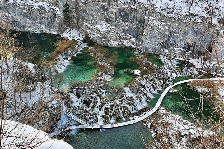 Plitvice Lakes Day Tour from Zagreb to Split — Private Transfer & Park Highlights