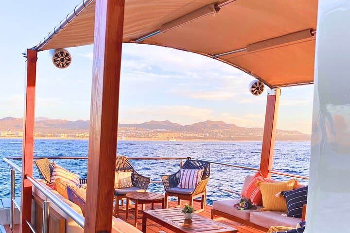 Private Cabo Catamaran: Chill Cruise with SUP, Snorkel & Floating Mat photo 2