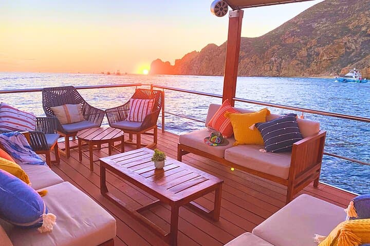 Private Cabo Catamaran: Chill Cruise with SUP, Snorkel & Floating Mat photo 3