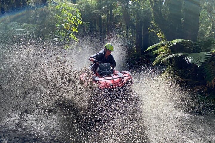 Franz Josef Off-Road Quad Bike Adventure — Rainforest Riverbeds & Glacier Views photo 2