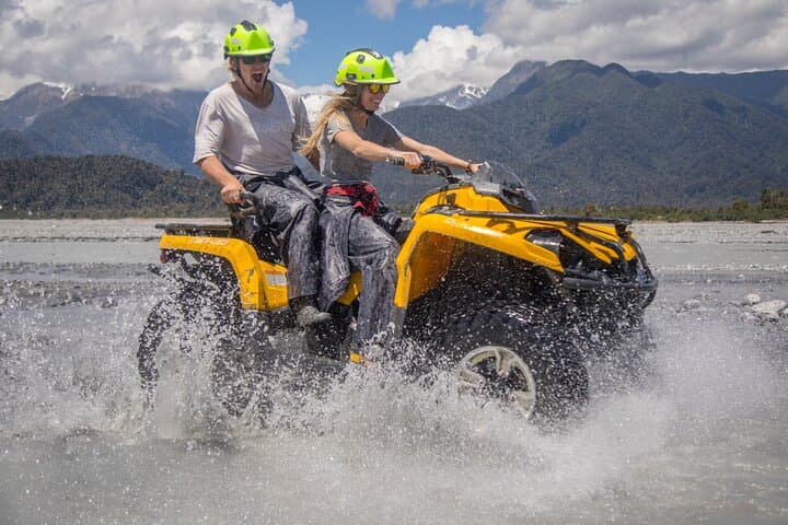 Franz Josef Off-Road Quad Bike Adventure — Rainforest Riverbeds & Glacier Views photo 3