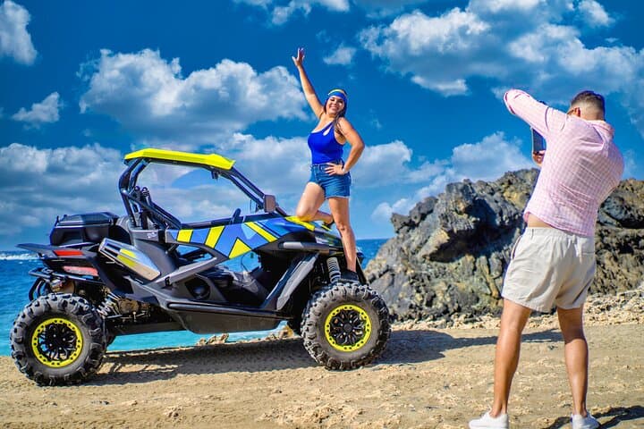 Aruba UTV Natural Pool Conchi Tour with Cliff Jump and Snorkeling photo 4
