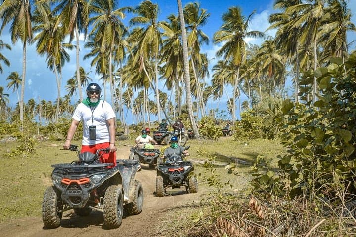 Punta Cana ATV Adventure: Costa Esmeralda & Montaña Redonda Beach Ride photo 1