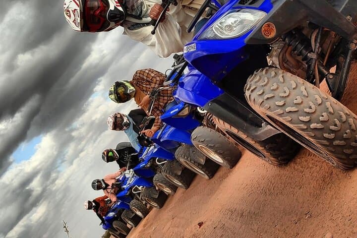 Quad Biking in Marrakech Palmeraie: 2-Hour Desert Adventure with Tea Stop