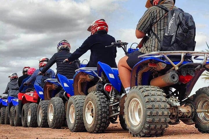 Quad Biking in Marrakech Palmeraie: 2-Hour Desert Adventure with Tea Stop photo 2