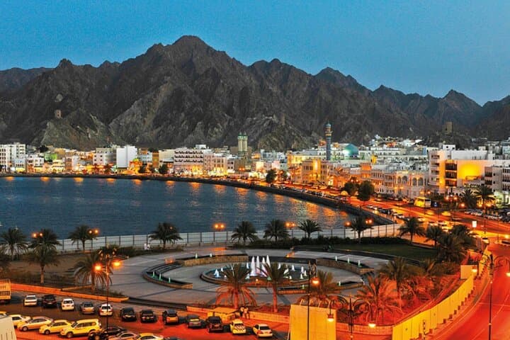 Muscat Evening City Tour: Sunset Corniche, Mutrah Souq & Grand Mosque