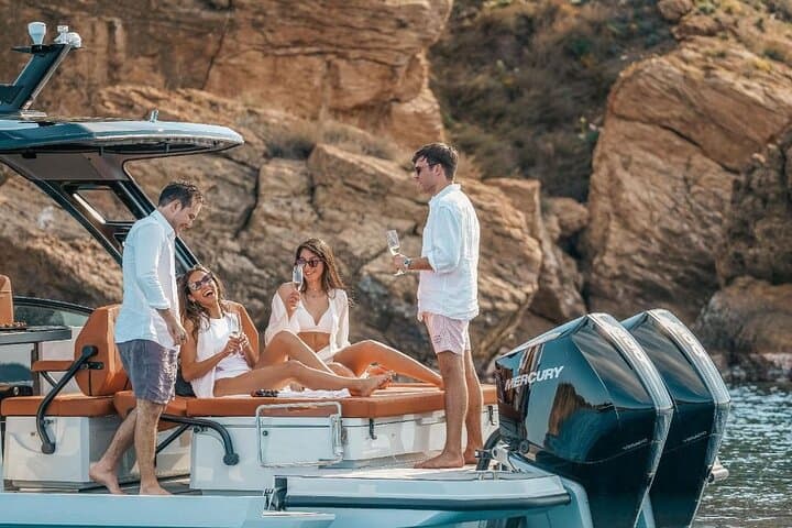 Kleftiko & Milos Private Cruise — Snack, Snorkel & Open Bar from Adamas