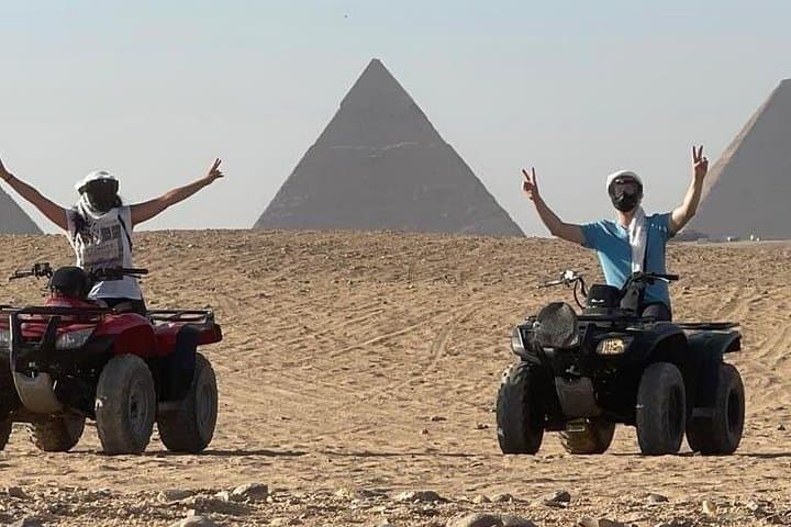Private Giza Pyramids ATV Tour — Sunrise & Sunset Quad Bike Adventure photo 3