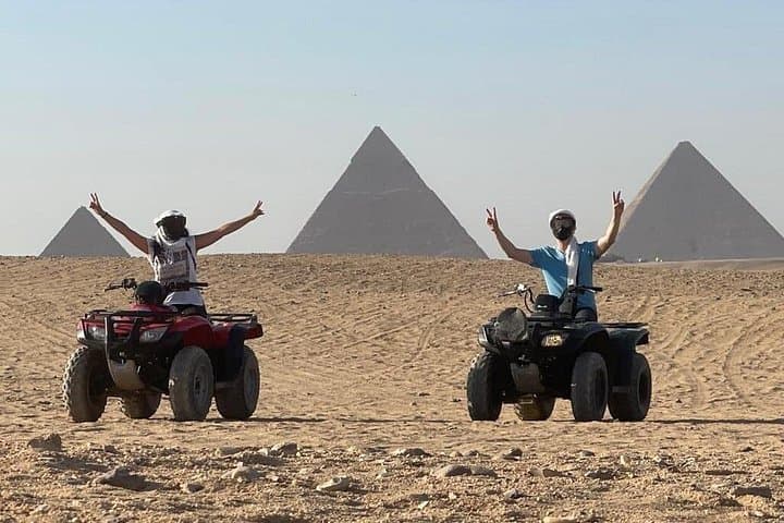 Private Giza Pyramids ATV Tour — Sunrise & Sunset Quad Bike Adventure photo 4