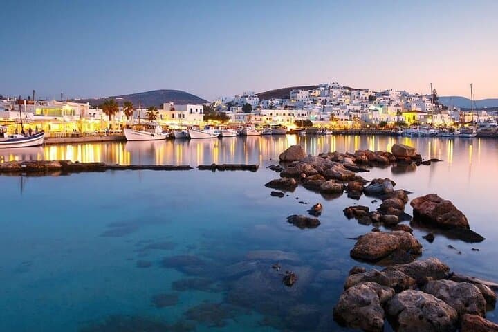 7-Day Private Mykonos Paros Santorini Island-Hopping from Athens