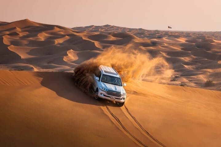 Dubai Evening Desert Safari — Dune Bashing, Camel Ride & BBQ Dinner photo 4