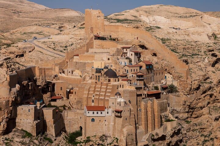 Judean Desert Jeep Adventure: Off-Road to Mar Saba & Wadi Qelt