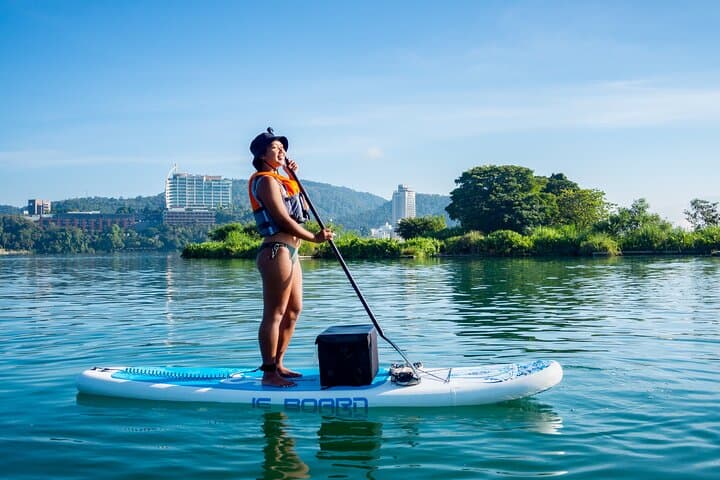 Private Stand-Up Paddleboarding on Sun Moon Lake: Glide, Learn, and Capture the View