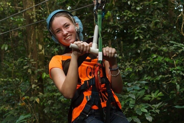 St Lucia Rainforest Canopy Zip Line Adventure at Castries Waterworks Reserve photo 4