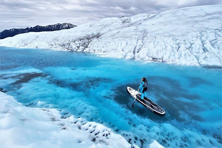 Helicopter Glacier Paddle Boarding on Knik Glacier — Private 3.5‑Hour Adventure photo 2
