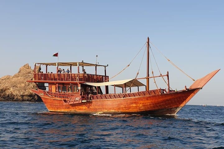 Sunset Dhow Cruise in Muscat — Coastal Views, Forts & Omani Hospitality