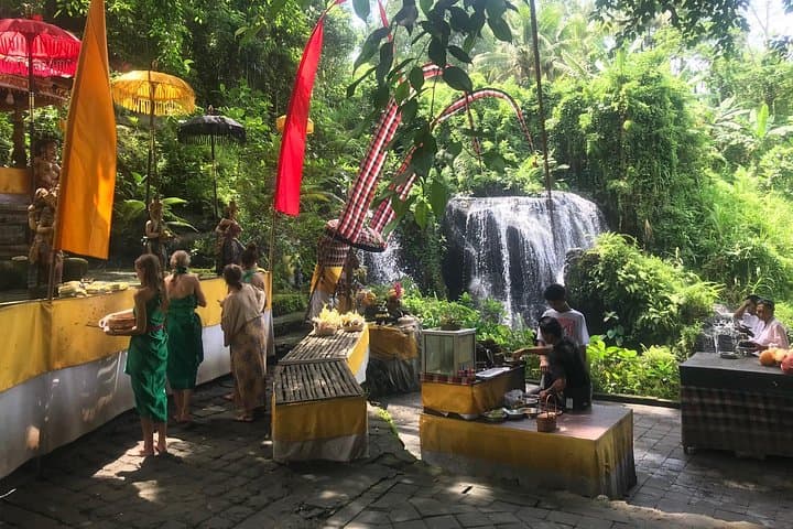 Purification Holy Bath at Beji Gria Waterfall — Sacred Cleansing Near Ubud photo 4
