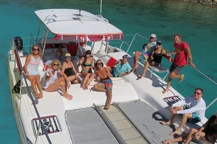 Private Power Catamaran USVI: Full- and Half-Day Snorkel & Beach Charter from Red Hook photo 3