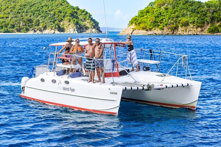 Private Power Catamaran USVI: Full- and Half-Day Snorkel & Beach Charter from Red Hook photo 5