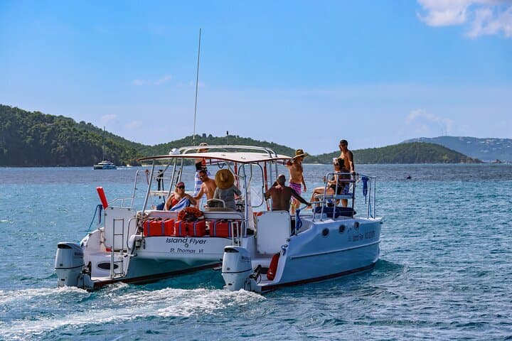 Private Power Catamaran USVI: Full- and Half-Day Snorkel & Beach Charter from Red Hook photo 6