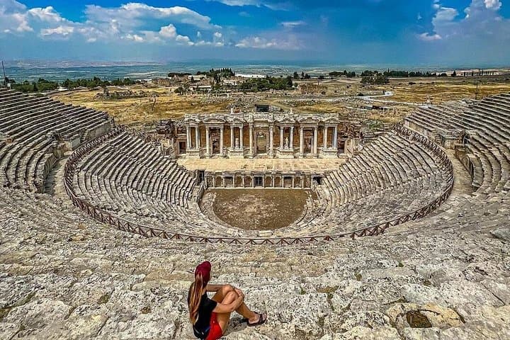 Alanya to Pamukkale & Hierapolis Day Trip — Cotton Castle, Thermal Pools & Ancient Ruins photo 2