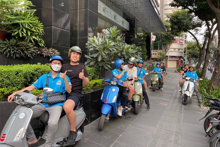 Saigon Vespa Sunrise to Floating Market Tour — Morning & Afternoon Motorbike Adventure