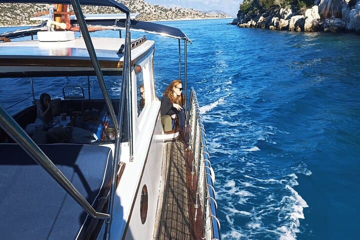 Private Kekova Boat Tour from Demre — Sunken City, Snorkel & Kaleköy Castle photo 6
