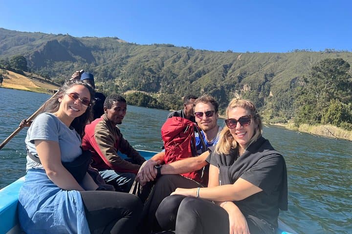 Wenchi Crater Lake Full-Day: Hike, Horseback & Boat to the Island Monastery