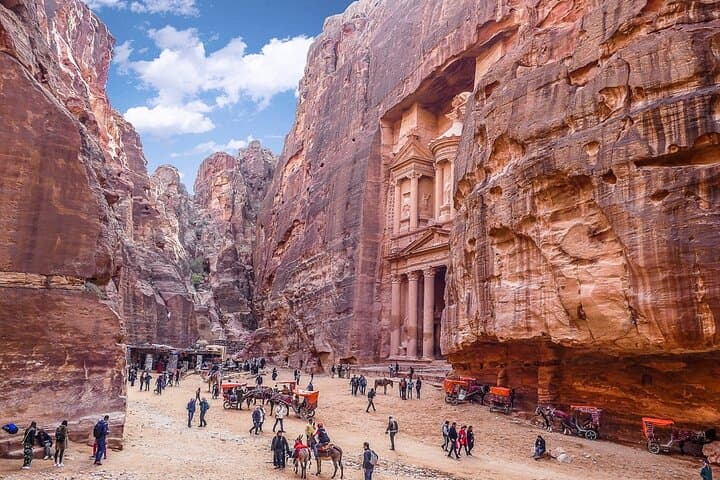 Two-Day Private Petra and Wadi Rum Tour from Amman — Petra, Wadi Rum & Dead Sea Highlights
