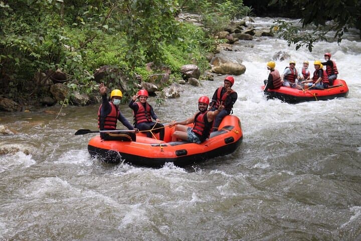 Phuket Eco Rainforest Day Trip: Bamboo Rafting, 7km White-Water, ATV & Waterfall photo 2