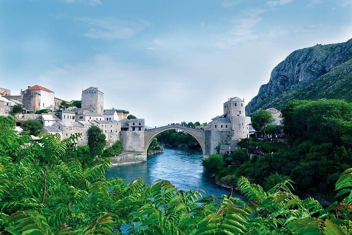 Mostar Day Trip from Koločep: Old Bridge, Ottoman Quarter & Mosque Visit