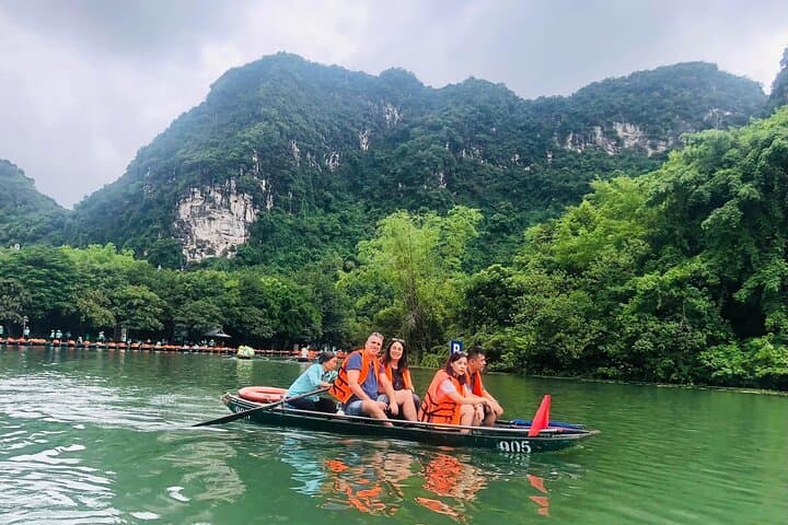 Tam Coc & Hoa Lu Day Trip from Hanoi: Boat, Biking & Ancient Temples photo 3