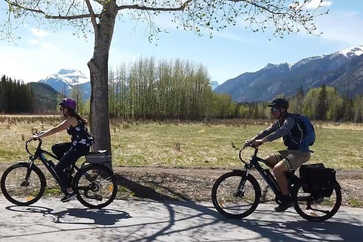 Banff Sundance Canyon eBike and Hike Guided Tour — Bow River to Secluded Canyon photo 3