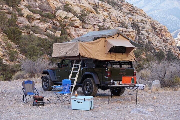 Eldorado Canyon Jeep Overland: Nelson Ghost Town, Techatticup Mine & Riverside Camping photo 2