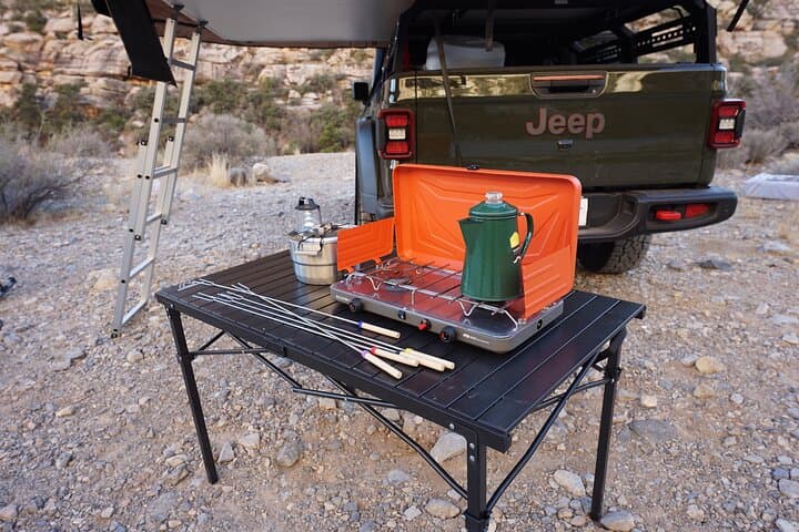 Eldorado Canyon Jeep Overland: Nelson Ghost Town, Techatticup Mine & Riverside Camping photo 4