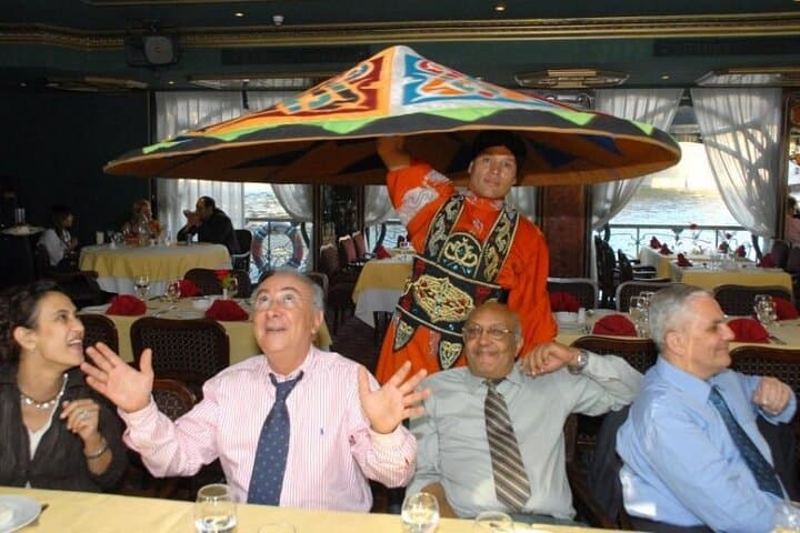 Evening Nile Maxim Dinner Cruise in Cairo: Dinnertime Views, Belly Dance & River Lights photo 4