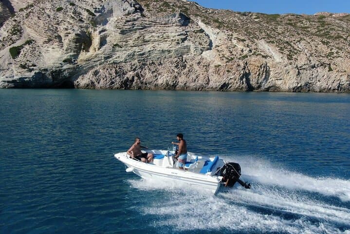 Milos Boat Rental (No License) — Explore Hidden Beaches & Sea Caves photo 3