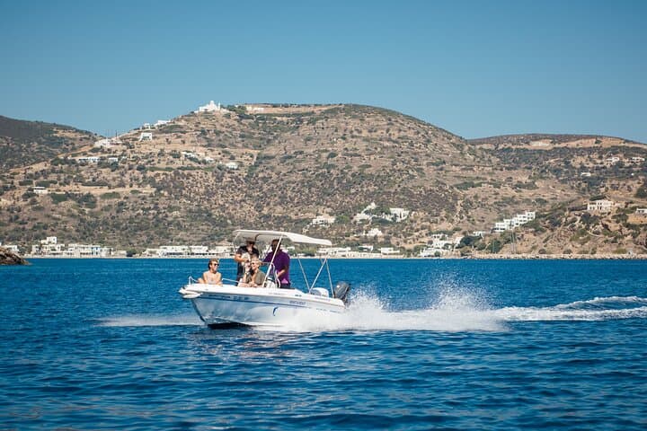 Milos Boat Rental (No License) — Explore Hidden Beaches & Sea Caves photo 5
