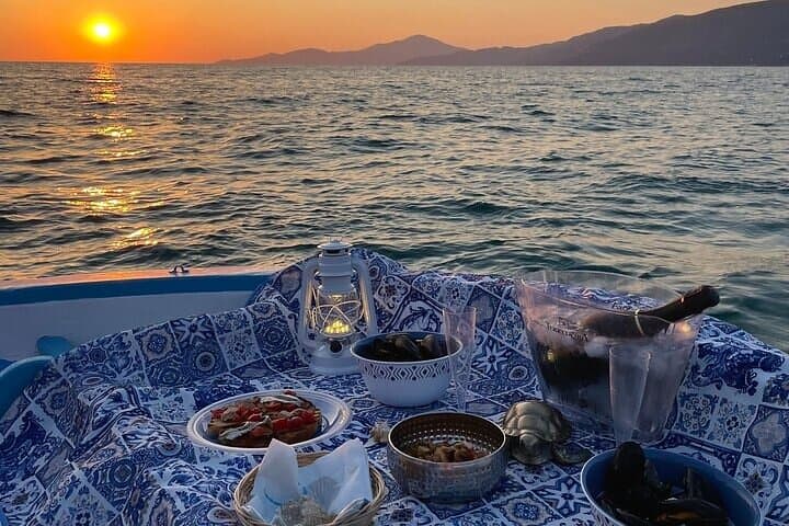 Sunset Aperitif Boat Cruise in Palinuro — Blue Grotto & Ficocella Bay photo 3